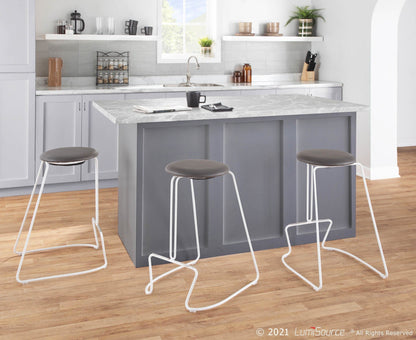 Majestic Office Furniture 26" Fixed-Height Counter Stool - Set of 2