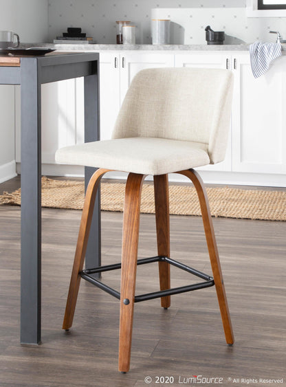 Majestic Office Furniture 26" Fixed-Height Counter Stool - Set of 2