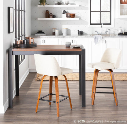 Majestic Office Furniture 26" Fixed-Height Counter Stool - Set of 2
