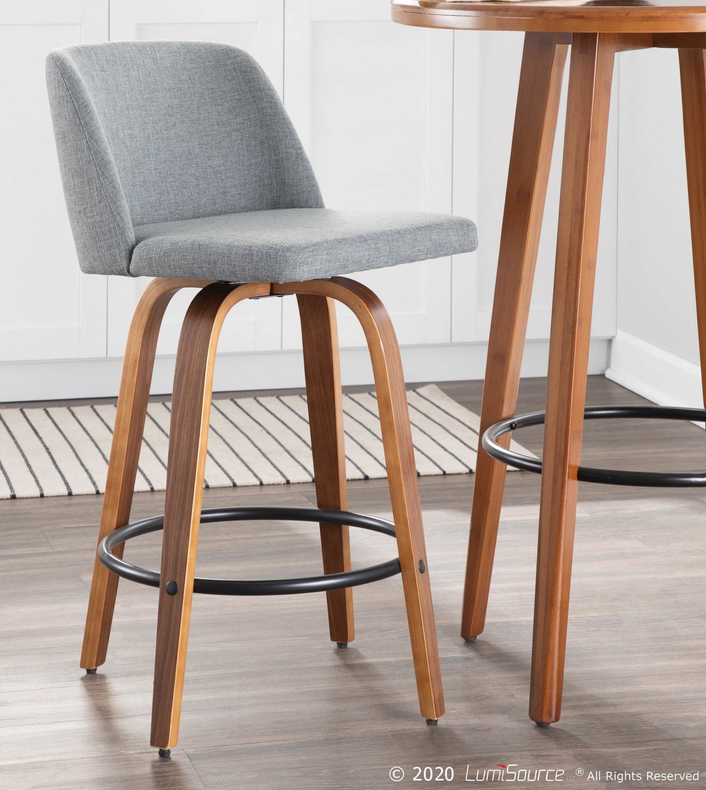 Majestic Office Furniture 26" Fixed-Height Counter Stool - Set of 2