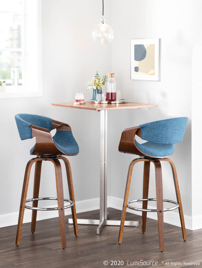 Majestic Office Furniture 30'' Fixed-Height Barstool - Set of 2