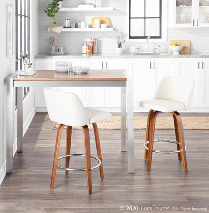 Majestic Office Furniture 26" Fixed-Height Counter Stool - Set of 2