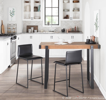 Majestic Office Furniture 26" Fixed-Height Counter Stool - Set of 2