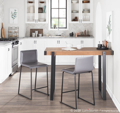 Majestic Office Furniture 26" Fixed-Height Counter Stool - Set of 2