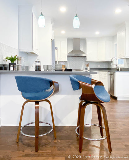 Majestic Office Furniture 24'' Fixed-Height Counter Stool - Set of 2