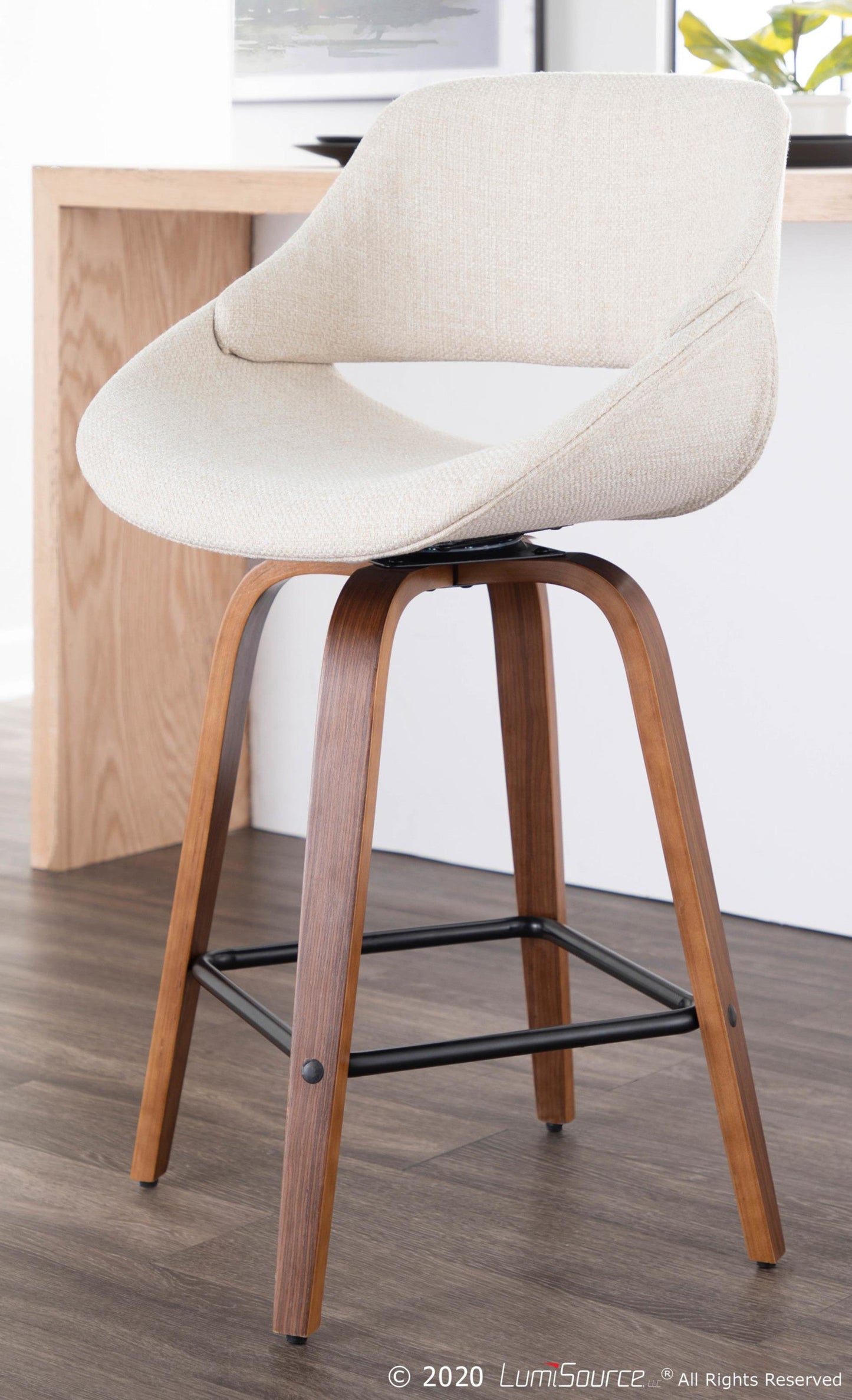 Majestic Office Furniture 26" Fixed-Height Counter Stool - Set of 2