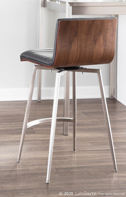 Majestic Office Furniture 26" Fixed-Height Counter Stool - Set of 2