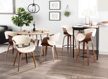 Majestic Office Furniture 26" Fixed-Height Counter Stool - Set of 2