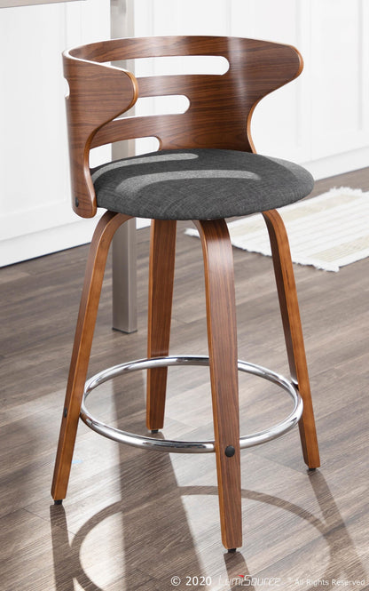 Majestic Office Furniture 24" Fixed-Height Counter Stool - Set of 2