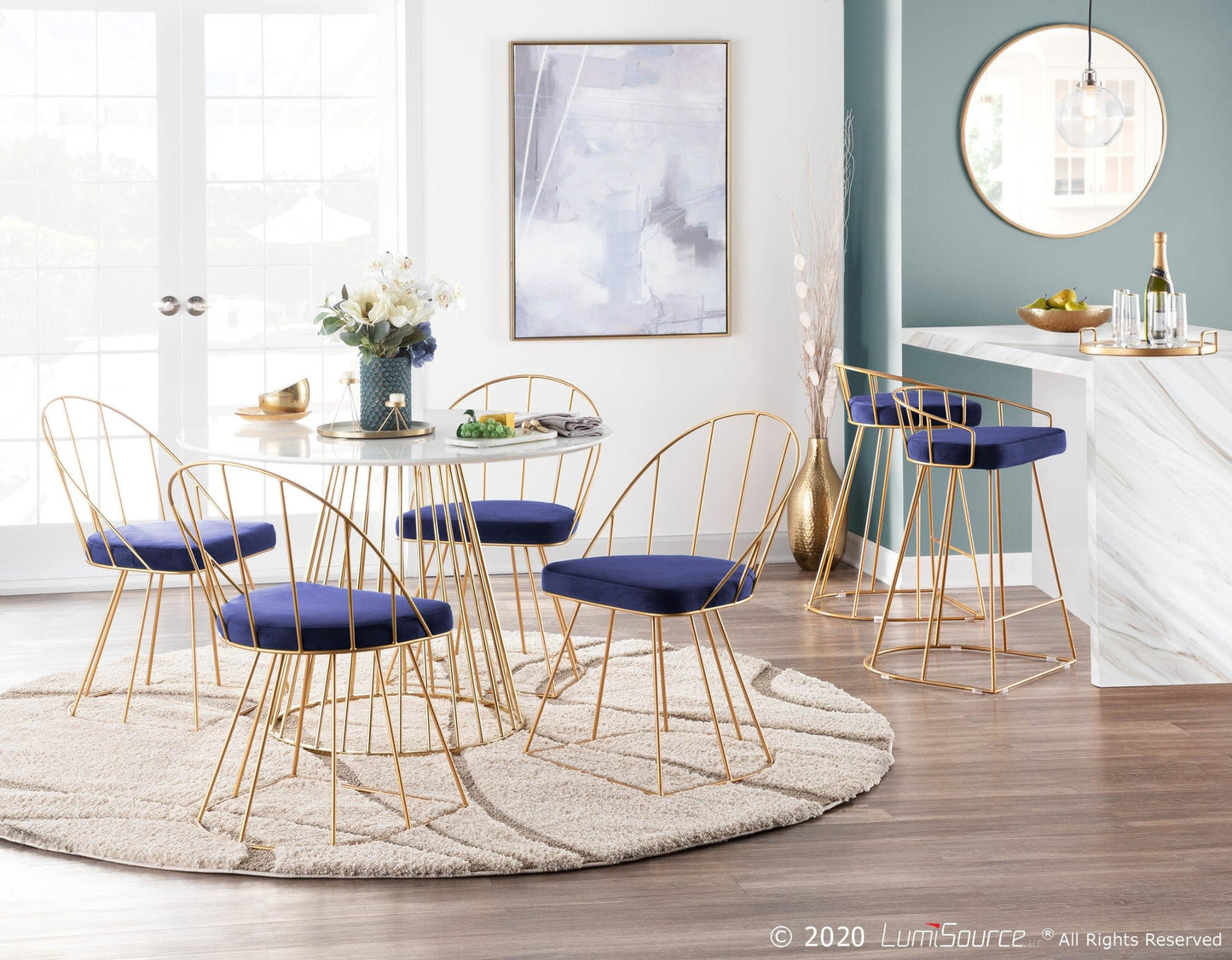 Majestic Office Furniture Counter Stool - Set of 2