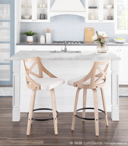 Majestic Office Furniture 26" Fixed-Height Counter Stool - Set of 2