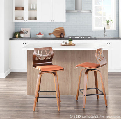 Majestic Office Furniture 26" Fixed-Height Counter Stool - Set of 2