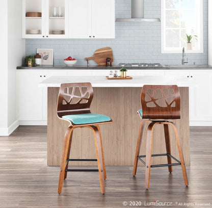 Majestic Office Furniture 26" Fixed-Height Counter Stool - Set of 2