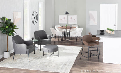 Majestic Office Furniture 24" Fixed-Height Counter Stool - Set of 2