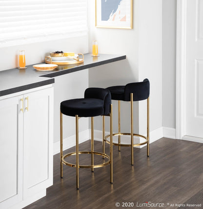 Majestic Office Furniture 26" Fixed-Height Counter Stool - Set of 2