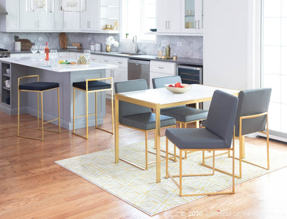 Majestic Office Furniture Stacker 26" Fixed-Height Counter Stool - Set Of 3