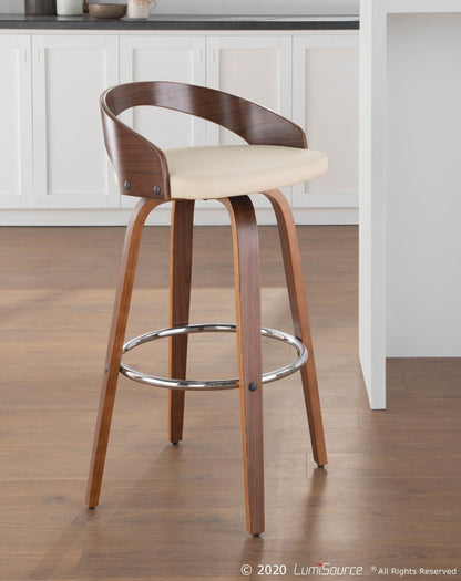 Majestic Office Furniture 30" Fixed-Height Barstool - Set of 2
