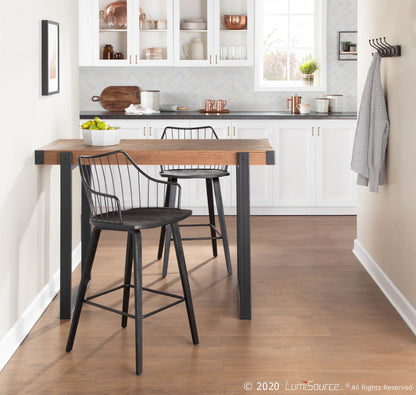 Majestic Office Furniture 26" Fixed-Height Counter Stool