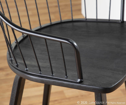 Majestic Office Furniture 26" Fixed-Height Counter Stool