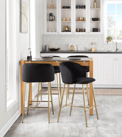 Majestic Office Furniture 26" Fixed-Height Counter Stool - Set of 2