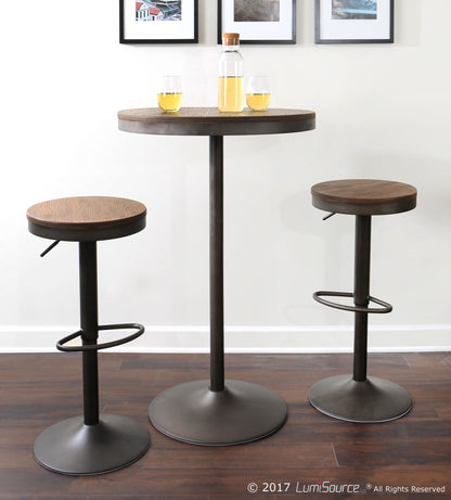 Majestic Office Furniture Adjustable Barstool - Set of 2