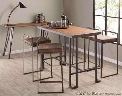 Majestic Office Furniture Stacker 26" Fixed-Height Counter Stool - Set Of 3