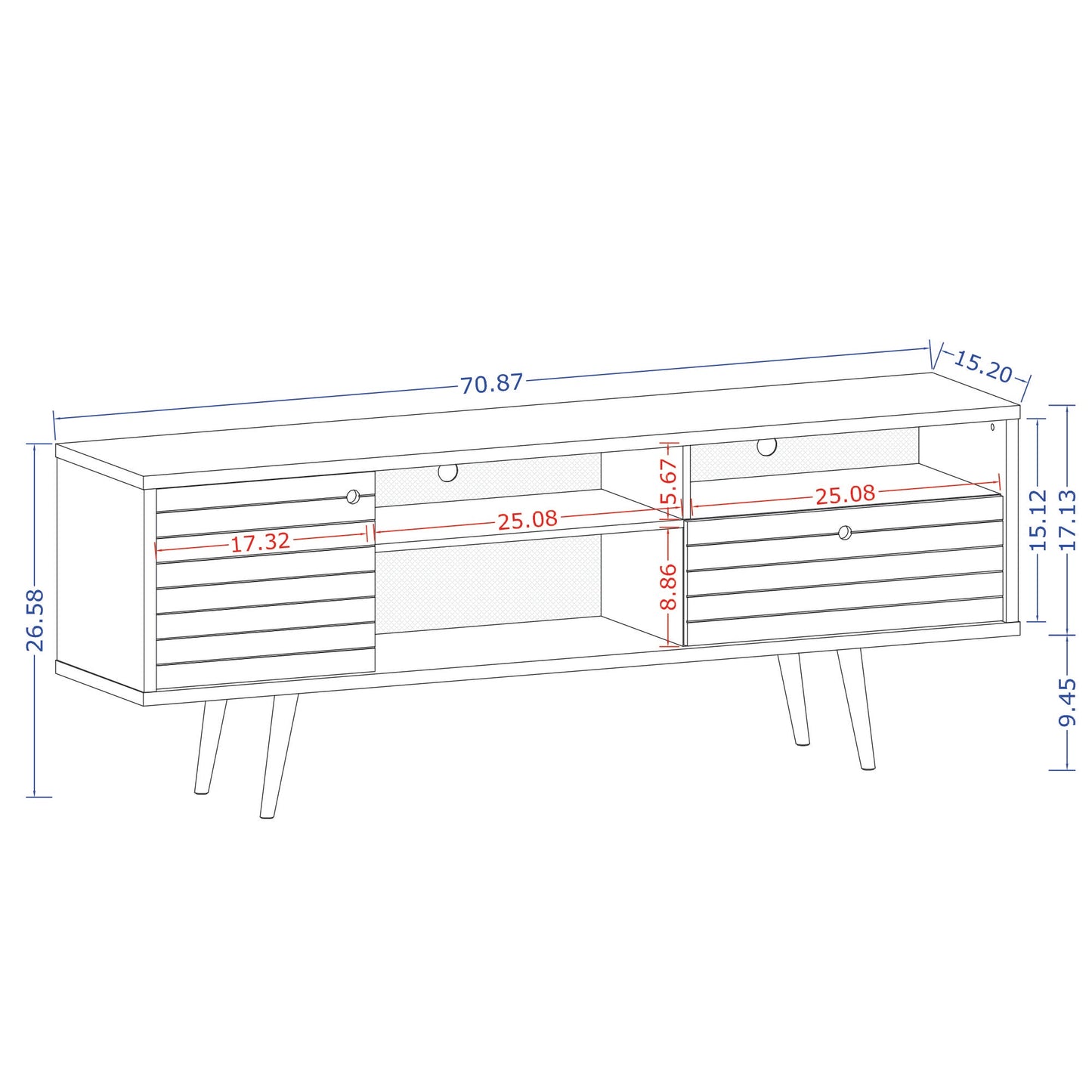 Manhattan Comfort Liberty TV Stand