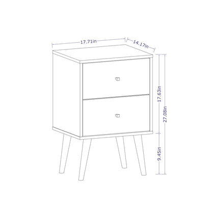 Manhattan Comfort Liberty Nightstand