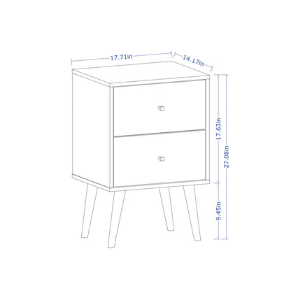 Manhattan Comfort Liberty Nightstand