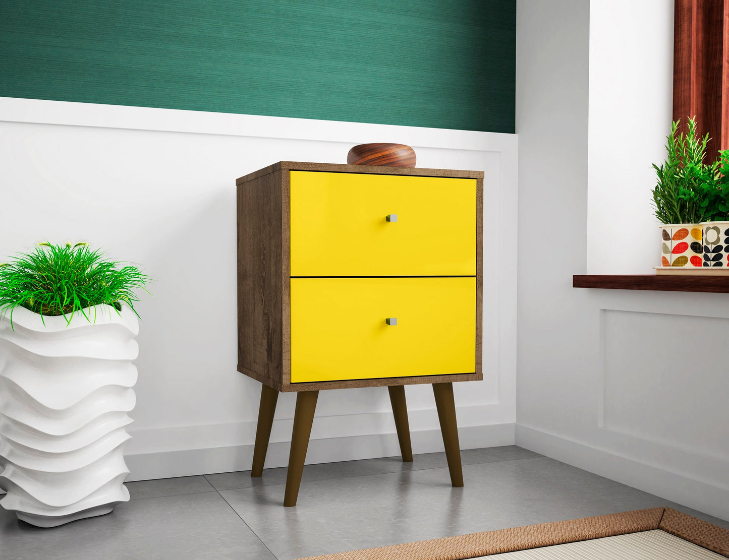 Manhattan Comfort Liberty Nightstand