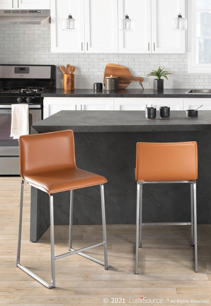 Majestic Office Furniture 26" Fixed-Height Counter Stool - Set of 2