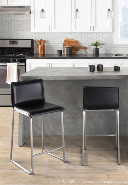 Majestic Office Furniture 26" Fixed-Height Counter Stool - Set of 2