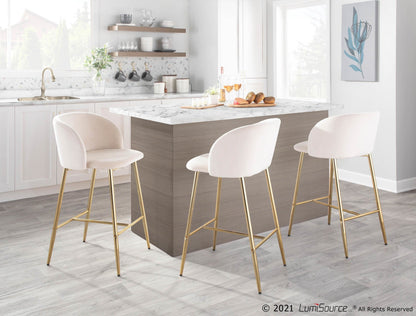 Majestic Office Furniture 26" Fixed-Height Counter Stool - Set of 2