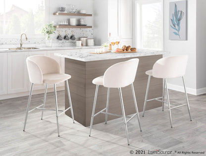 Majestic Office Furniture 26" Fixed-Height Counter Stool - Set of 2