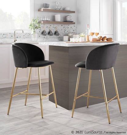 Majestic Office Furniture 26" Fixed-Height Counter Stool - Set of 2