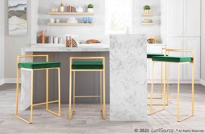 Majestic Office Furniture Stacker 30" Fixed-Height Barstool - Set Of 3