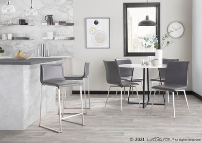 Majestic Office Furniture 26" Fixed-Height Counter Stool - Set of 2