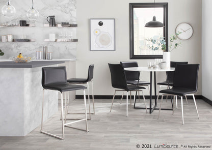 Majestic Office Furniture 26" Fixed-Height Counter Stool - Set of 2