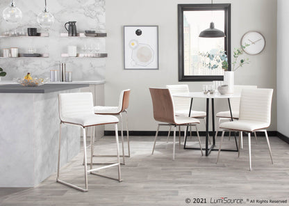 Majestic Office Furniture 26" Fixed-Height Counter Stool - Set of 2