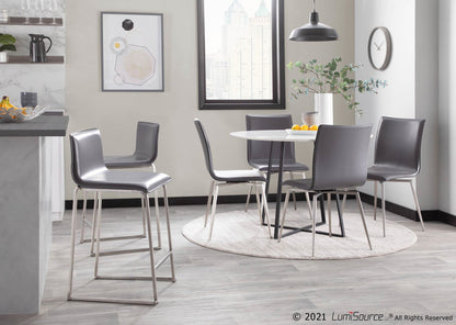 Majestic Office Furniture 26" Fixed-Height Counter Stool - Set of 2