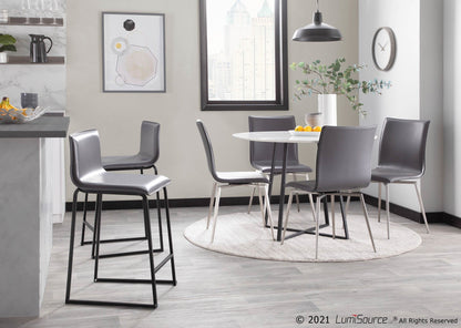 Majestic Office Furniture 26" Fixed-Height Counter Stool - Set of 2