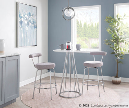 Majestic Office Furniture 26" Fixed-Height Counter Stool - Set of 2