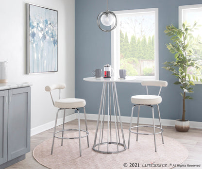 Majestic Office Furniture 26" Fixed-Height Counter Stool - Set of 2