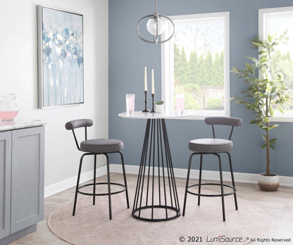 Majestic Office Furniture 26" Fixed-Height Counter Stool - Set of 2