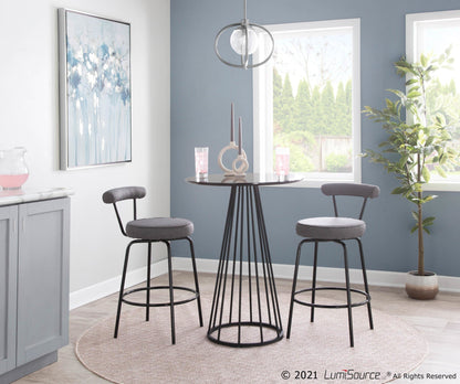Majestic Office Furniture 26" Fixed-Height Counter Stool - Set of 2