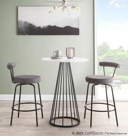Majestic Office Furniture 26" Fixed-Height Counter Stool - Set of 2