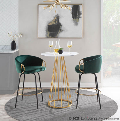 Majestic Office Furniture 26" Fixed-Height Counter Stool - Set of 2