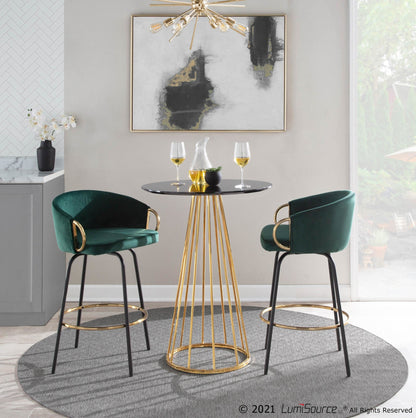 Majestic Office Furniture 26" Fixed-Height Counter Stool - Set of 2