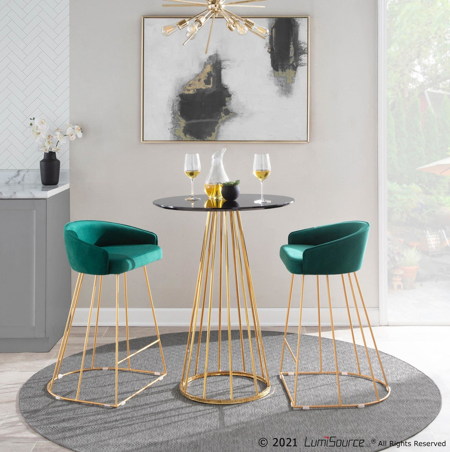 Majestic Office Furniture Counter Stool - Set of 2