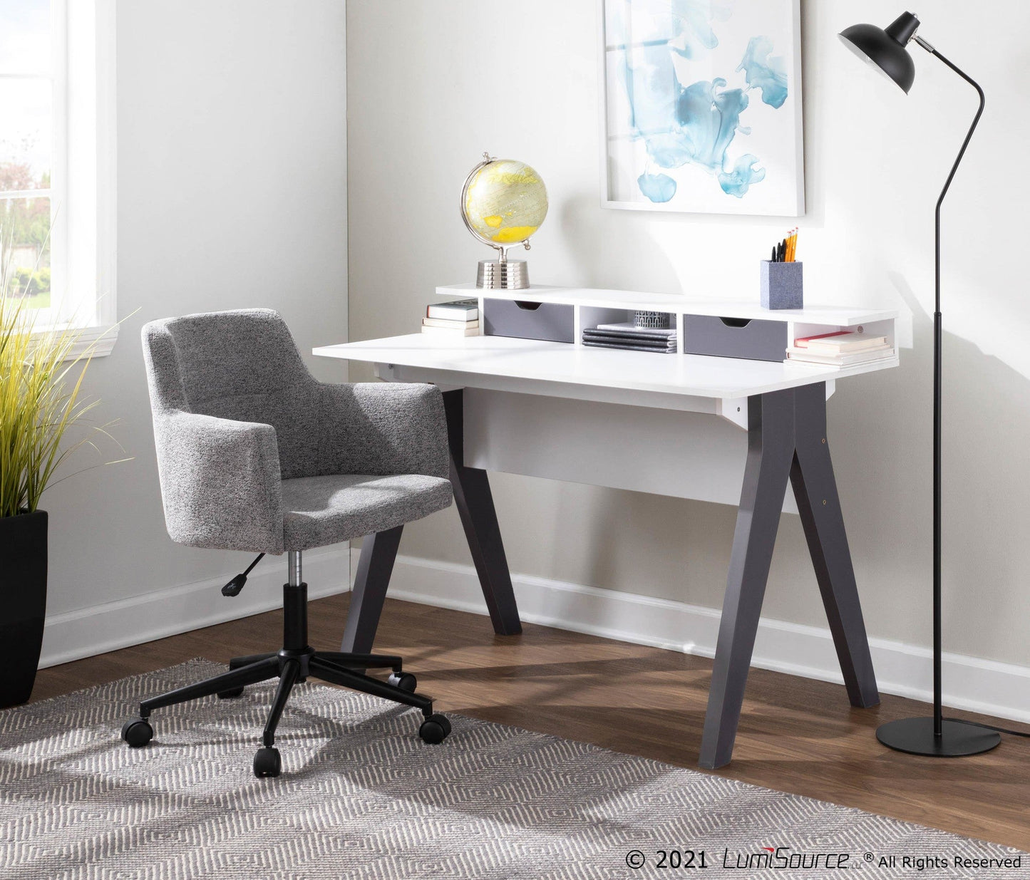 Lumisource Wishbone Desk